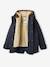 Parka garçon 3 en 1 blouson amovible kaki+lichen+Marine grisé+noix de pécan - vertbaudet enfant 