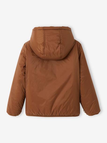 Parka garçon 3 en 1 blouson amovible kaki+lichen+Marine grisé+noix de pécan - vertbaudet enfant 
