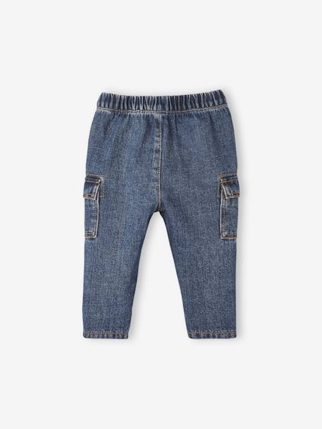 Jeans with Side Pockets for Babies  - vertbaudet enfant 