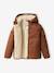 Parka garçon 3 en 1 blouson amovible kaki+lichen+Marine grisé+noix de pécan - vertbaudet enfant 