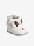 Pram Boots with Faux Fur for Babies ecru - vertbaudet enfant 