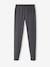 Lot de 2 leggings fille Basics anthracite+écru+gris chiné+noir+lot gris anthracite + bleu mar - vertbaudet enfant 