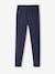 Lot de 2 leggings fille Basics anthracite+écru+gris chiné+noir+lot gris anthracite + bleu mar - vertbaudet enfant 