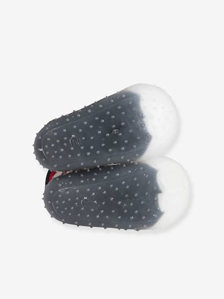Christmas Non-Slip Slipper Socks for Children striped red - vertbaudet enfant 
