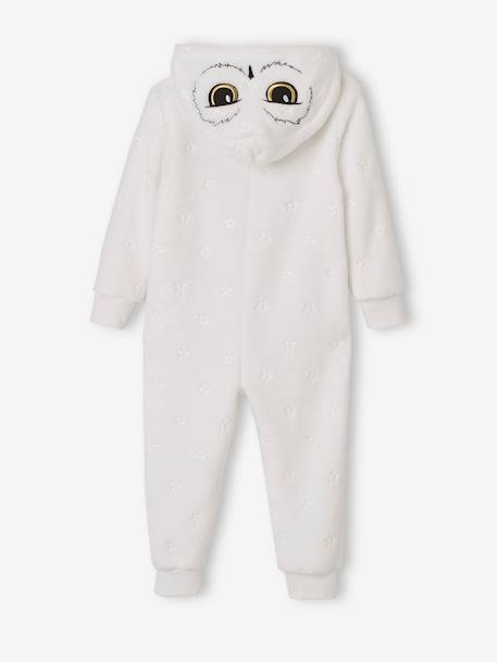Combinaison pyjama fille Harry Potter Hedwige Blanc - vertbaudet enfant 