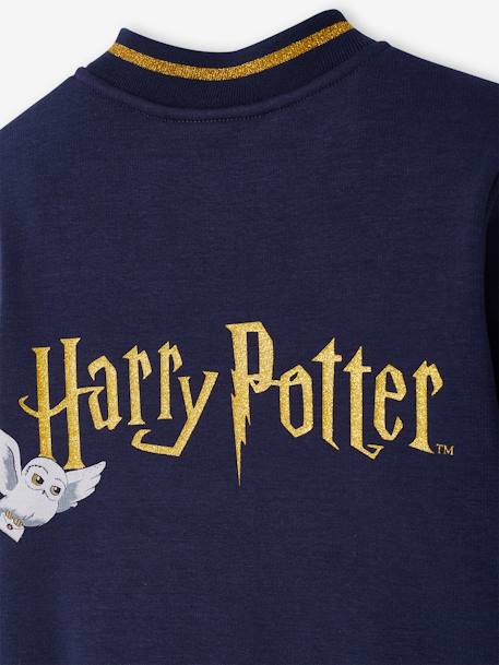 Harry Potter® College-Type Jacket for Girls BLUE DARK SOLID WITH DESIGN - vertbaudet enfant 