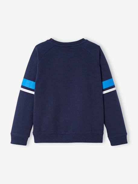 Sonic® Sweatshirt for Boys BLUE MEDIUM SOLID WITH DESIGN - vertbaudet enfant 