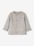 Ensemble bébé mixte gilet pantalon en tricot blanc+gris clair chiné+vert d'eau+vert sauge - vertbaudet enfant 