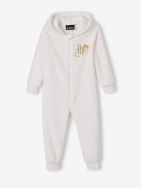 Combinaison pyjama fille Harry Potter Hedwige Blanc - vertbaudet enfant 