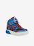 High-Top Light-Up Trainers for Boys, Grayjay by GEOX® navy blue - vertbaudet enfant 