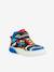 High-Top Light-Up Trainers for Boys, Grayjay by GEOX® royal blue - vertbaudet enfant 