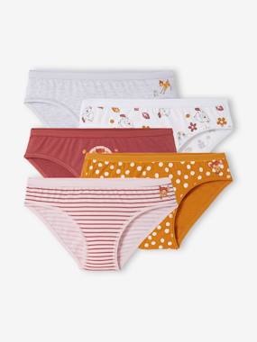 Girls-Underwear-Pack of 5 Bambi Briefs by Disney®