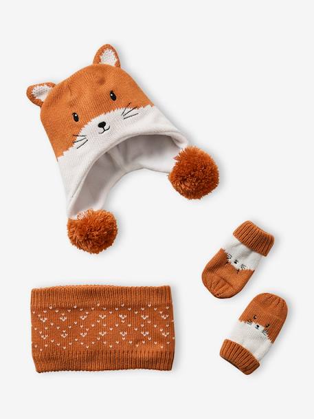Bonnet, écharpe, gants Bébé - Vêtement bébé - vertbaudet