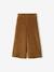 Pantalon fille large en velours anthracite+bleu grisé+écru+kaki+marron+prune+rose - vertbaudet enfant 