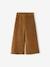 Pantalon fille large en velours anthracite+bleu grisé+écru+kaki+marron+prune+rose - vertbaudet enfant 