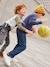 Jean garçon droit indestructible waterless DENIM BRUT+denim gris+STONE - vertbaudet enfant 