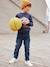 Straight indestructible jeans for boys BLUE DARK SOLID+BLUE DARK WASCHED - vertbaudet enfant 