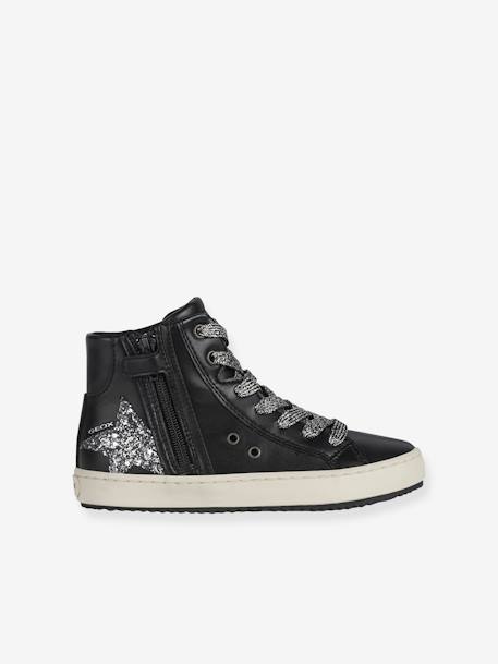 Sprout forgive New arrival High-Top Leather Trainers for Girls, Kalispera by GEOX® - black, Shoes