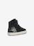 High-Top Leather Trainers for Girls, Kalispera by GEOX® black - vertbaudet enfant 