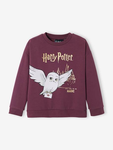 Harry Potter® Sweatshirt for Girls - purple dark solid with design