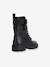 Boots with Stripes & Laces for Girls, Casey by GEOX® black - vertbaudet enfant 