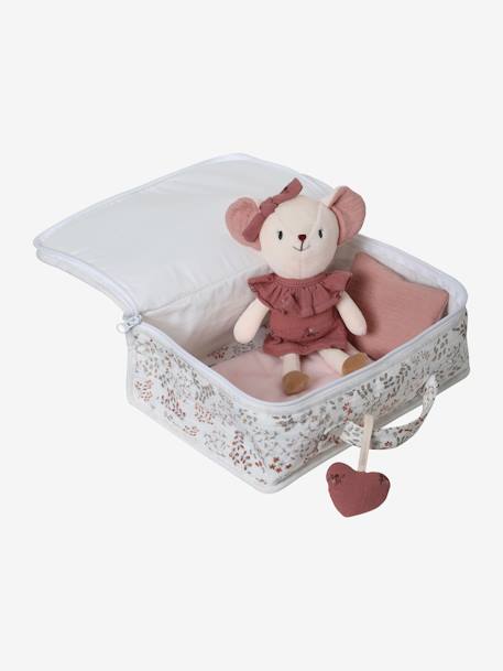 Soft Toy Suitcase, Barn BEIGE MEDIUM SOLID - vertbaudet enfant 
