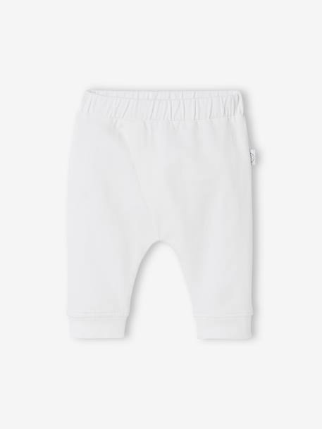 Soft Jersey Knit Trousers for Newborn Babies beige+PINK MEDIUM SOLID+White+WHITE LIGHT SOLID 2 - vertbaudet enfant 