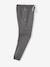 Pantalon de sport en molleton garçon GRIS ANTHRACITE CHINE - vertbaudet enfant 