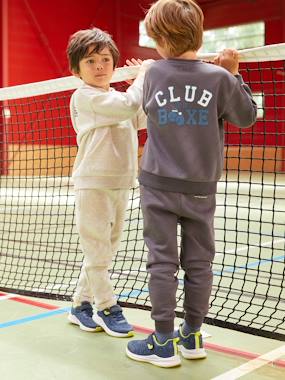 -Sports Combo: Fleece Sweatshirt + Joggers for Boys