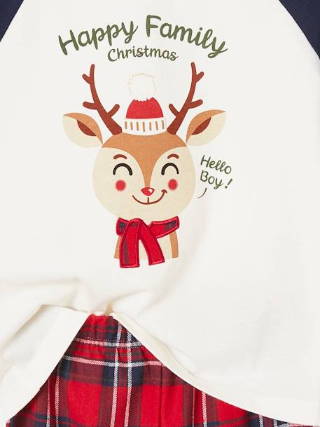 Christmas Special Pyjamas for Boys ecru - vertbaudet enfant 