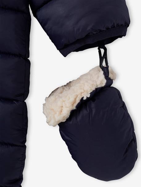 Combipilote bébé colorblock doublée et matelassée encre - vertbaudet enfant 