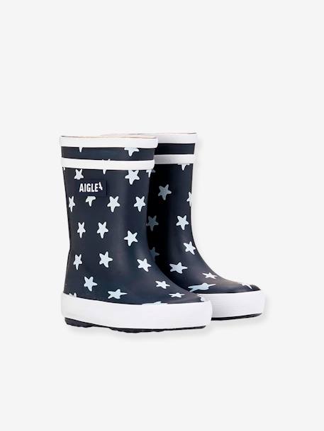 Wellies for Baby, Baby Flac Play by AIGLE® ink blue+navy blue - vertbaudet enfant 
