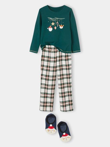 Christmas Pyjamas + Socks Box Set for Girls  - vertbaudet enfant 