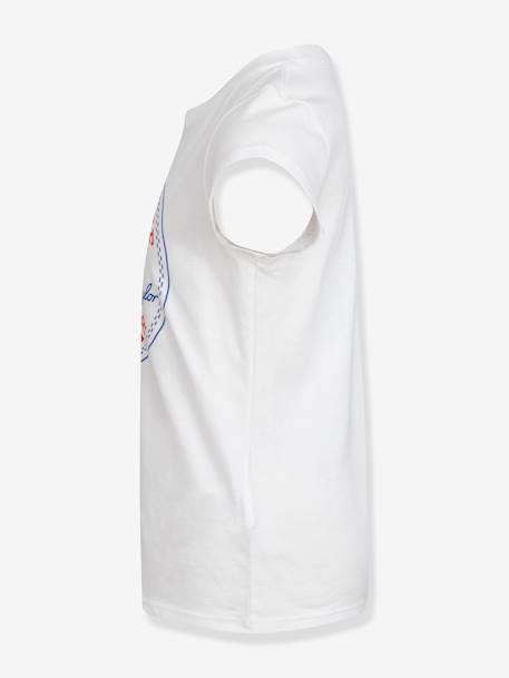 T-shirt for Children, Chuck Patch by CONVERSE grey+white - vertbaudet enfant 