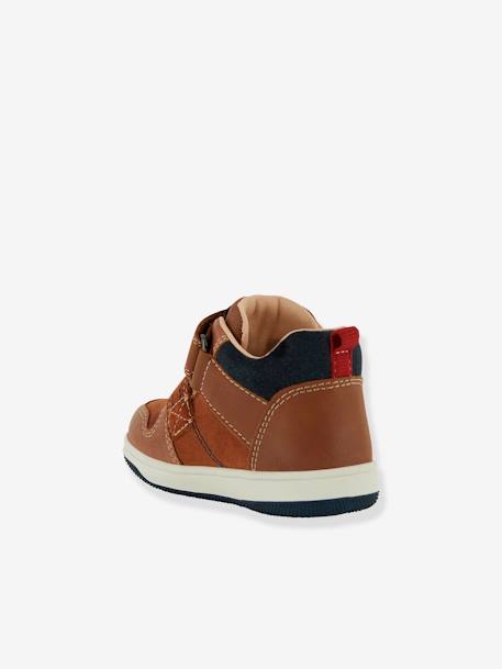 High Top Trainers for Baby, New Flick Boy by GEOX® dark brown - vertbaudet enfant 