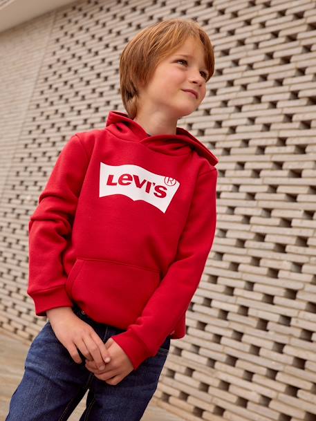Levi's® Hoodie for Boys navy blue+red - vertbaudet enfant 