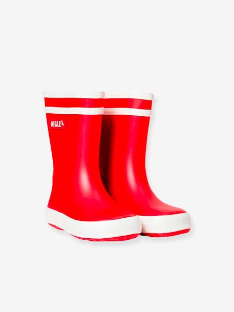 Bottes de pluie bébé Baby Flac guimauve+rose+rouge - vertbaudet enfant 