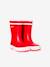 Bottes de pluie bébé Baby Flac guimauve+rose+rouge - vertbaudet enfant 