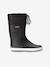 Bottes de pluie fourrées enfant Lolly Pop Giboulée marine blanc+noir blanc+rouge/blanc - vertbaudet enfant 