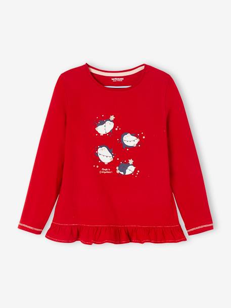 Christmas Penguins Pyjamas for Girls  - vertbaudet enfant 