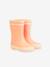 Bottes de pluie bébé Baby Flac guimauve+rose+rouge - vertbaudet enfant 
