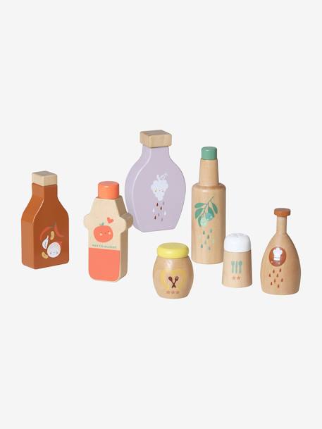 Set de condiments en bois FSC® beige - vertbaudet enfant 