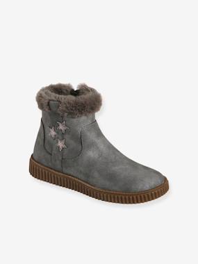 Fancy Furry Boots for Girls  - vertbaudet enfant