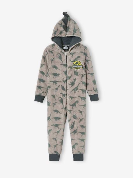 Surpyjama garçon Jurassic World Gris anthracite - vertbaudet enfant 