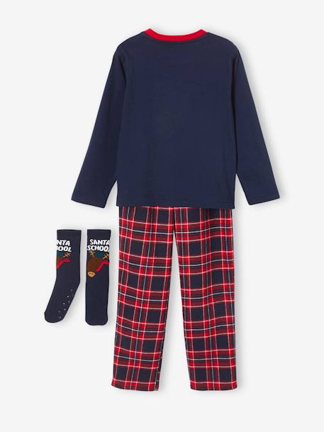 Christmas Combo, Pyjamas + Socks for Boys  - vertbaudet enfant 