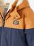 Technical Parka with Hood for Boys BROWN MEDIUM SOLID WITH DESIGN - vertbaudet enfant 