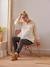 Jean de grossesse mom bandeau sans couture Bleu stone+DENIM STONE+Gris - vertbaudet enfant 