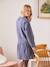 Short Dual Fabric Dress, Maternity & Nursing Special GREY DARK SOLID WITH DESIGN - vertbaudet enfant 