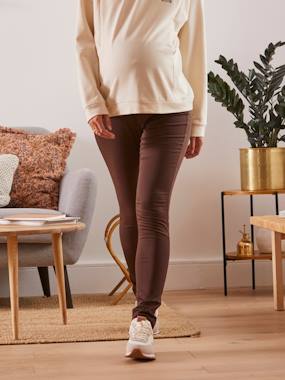 Maternity Stretch Fabric Super Skinny Trousers - Inside Leg 32"  - vertbaudet enfant