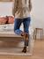Jean droit effiloché de grossesse entrejambe 68 cm Bleu denim - vertbaudet enfant 